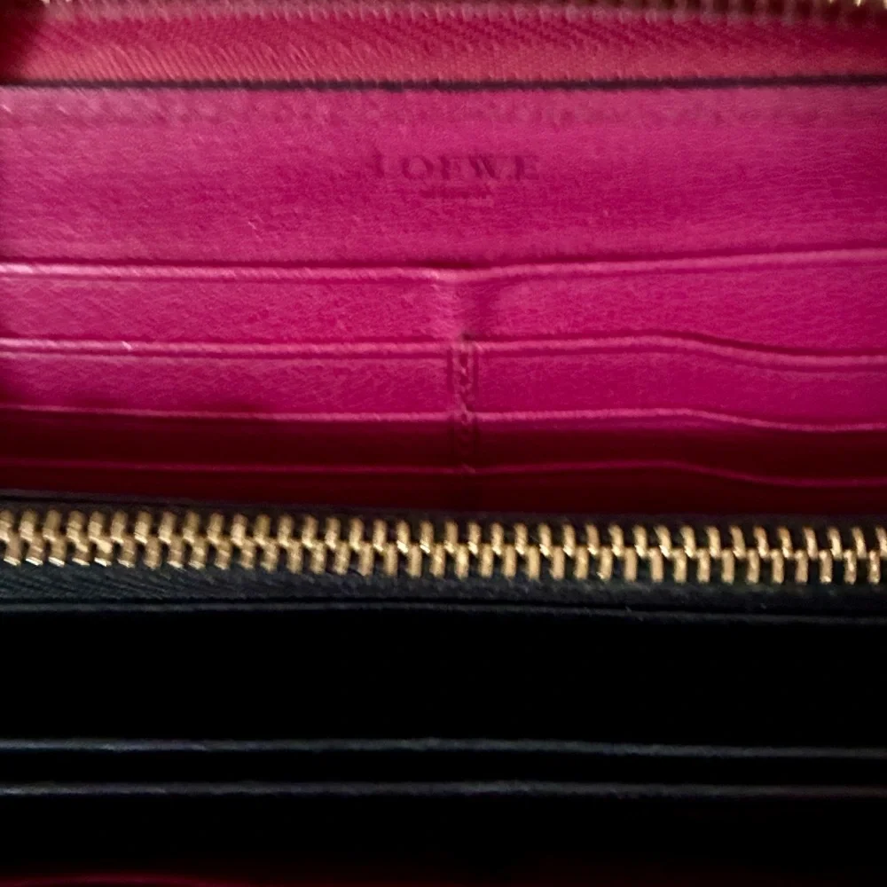 Loewe Leather Wallet in Box